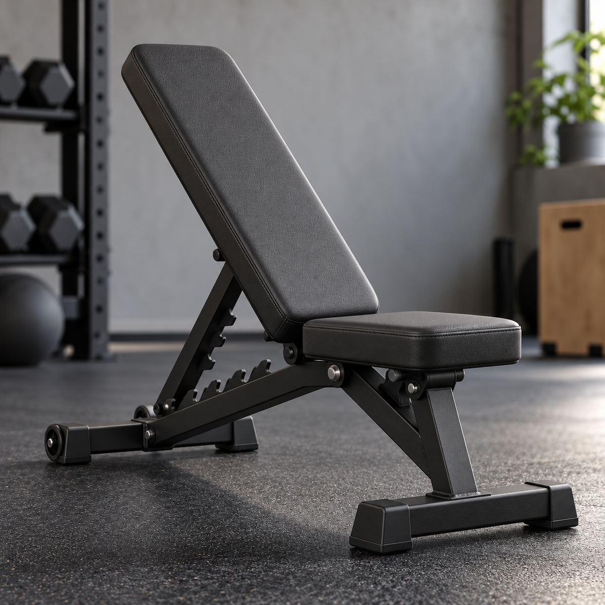 Adjustable Incline Weight Bench — view 1