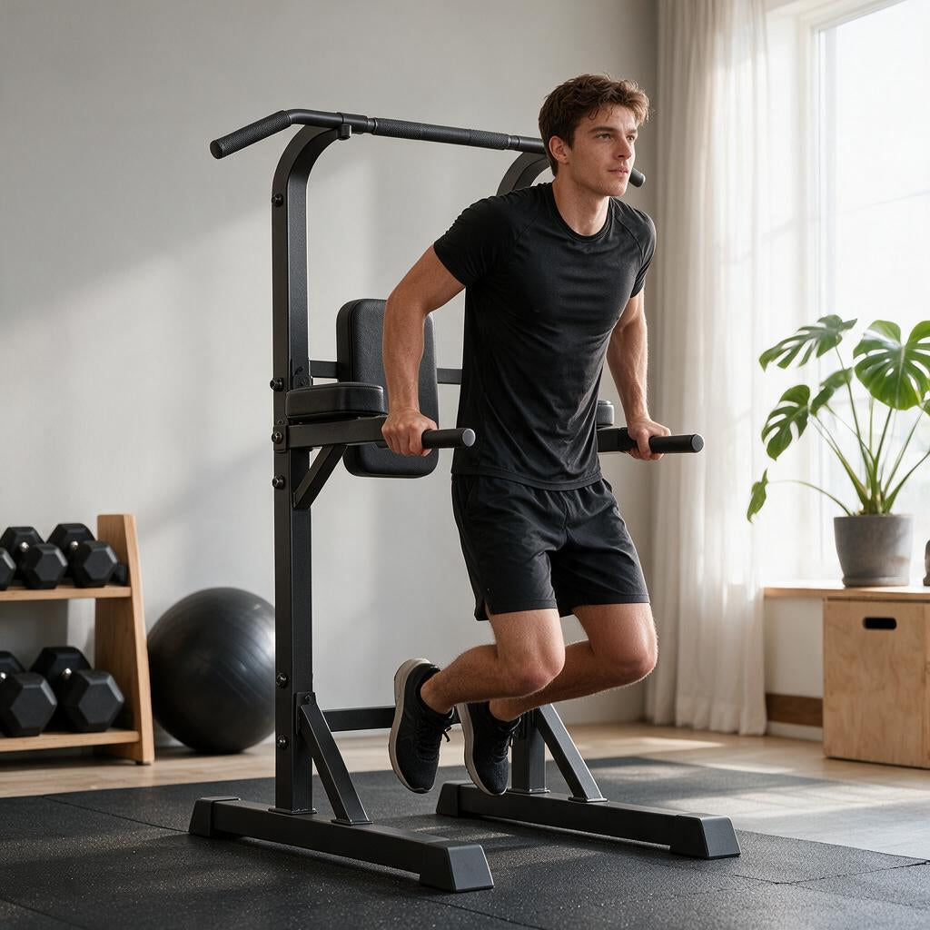Multi-Function Pull-Up and Dip Power Tower — view 2