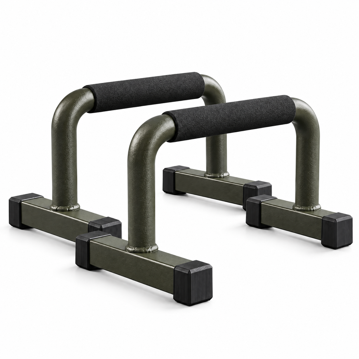 Matte Black Parallette Dip Bars — view 4
